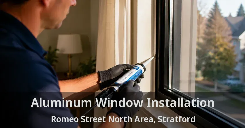 Aluminum Window Installation Romeo Street North Area, Stratford - ON
