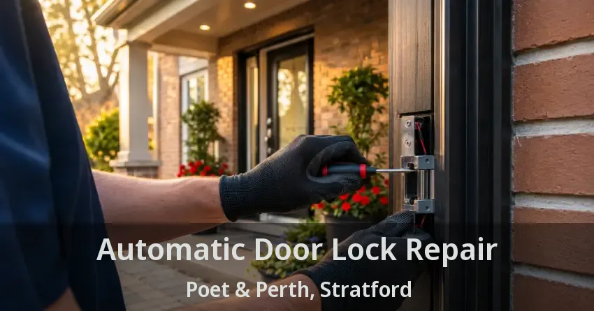 Automatic Door Lock Repair Poet & Perth, Stratford - ON