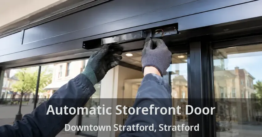 Automatic Storefront Door Downtown Stratford, Stratford - ON