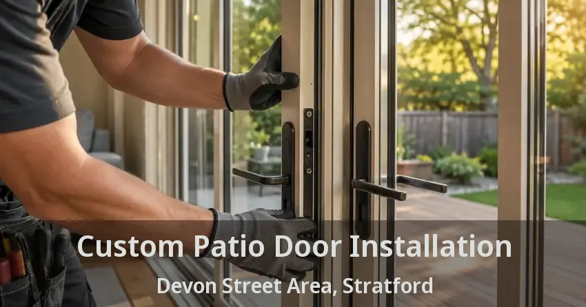Custom Patio Door Installation Devon Street Area, Stratford - ON