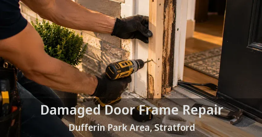 Damaged Door Frame Repair Dufferin Park Area, Stratford - ON