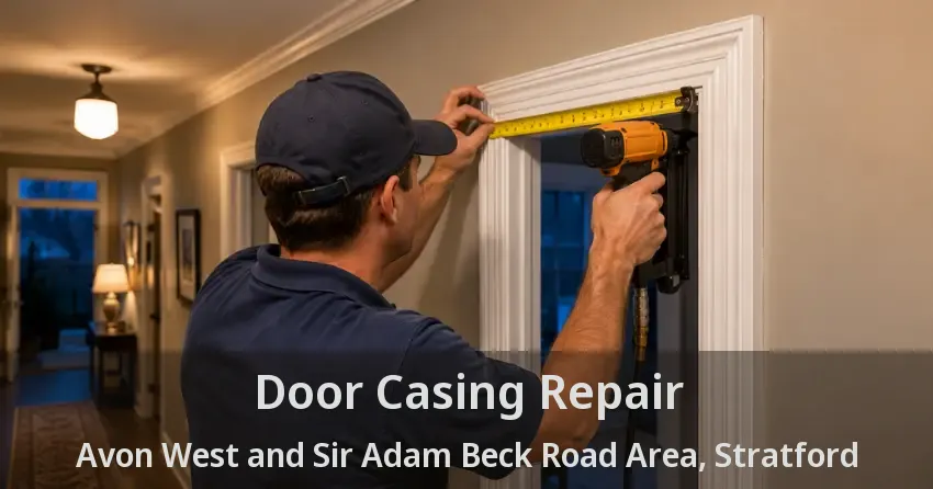 Door Casing Repair Avon West and Sir Adam Beck Road Area, Stratford - ON