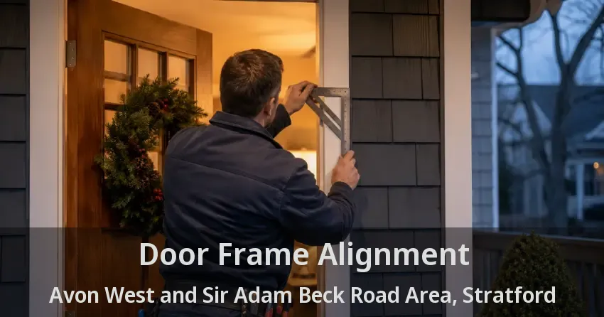 Door Frame Alignment Avon West and Sir Adam Beck Road Area, Stratford - ON