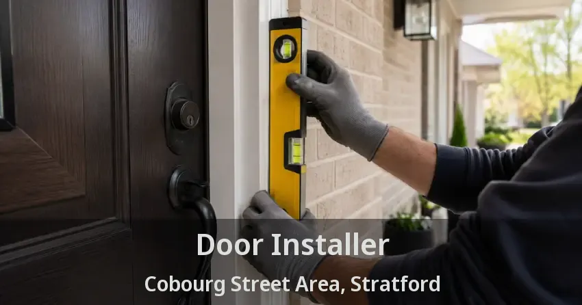 Door Installer Cobourg Street Area, Stratford - ON