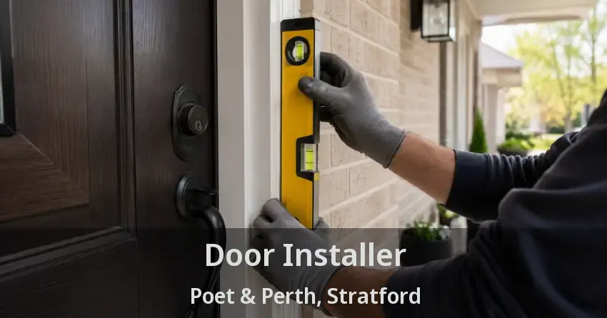 Door Installer Poet & Perth, Stratford - ON