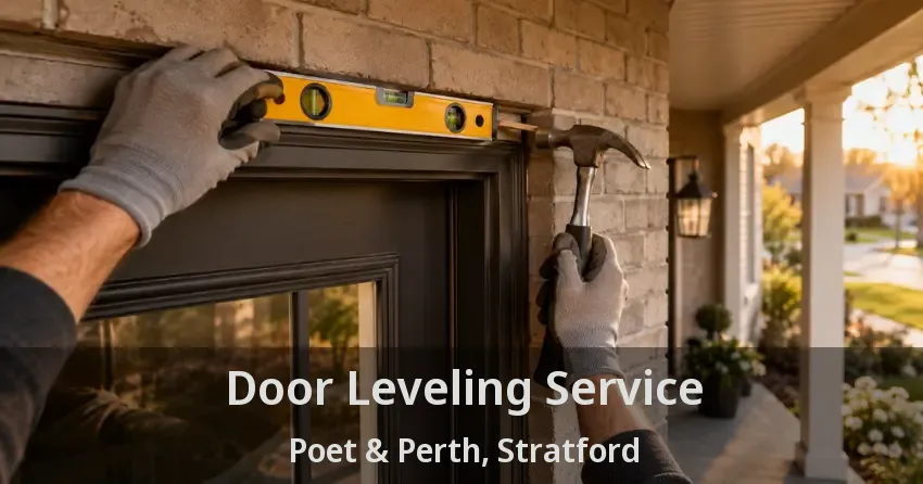 Door Leveling Service Poet & Perth, Stratford - ON