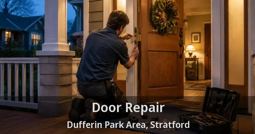Door Repair Dufferin Park Area, Stratford - ON