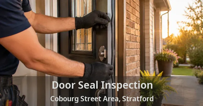Door Seal Inspection Cobourg Street Area, Stratford - ON