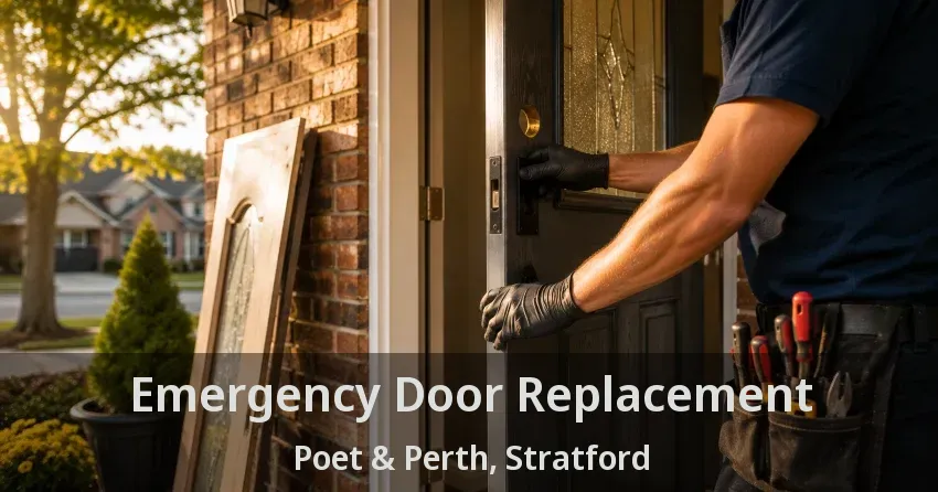 Emergency Door Replacement Poet & Perth, Stratford - ON