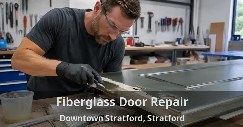 Fiberglass Door Repair Downtown Stratford, Stratford - ON