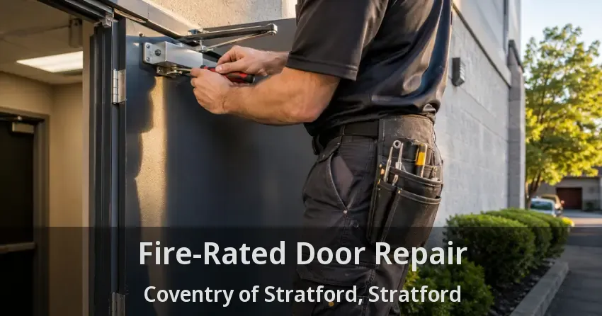 Fire-Rated Door Repair Coventry of Stratford, Stratford - ON