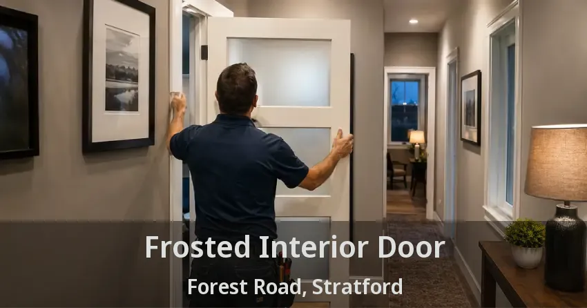 Frosted Interior Door Forest Road, Stratford - ON