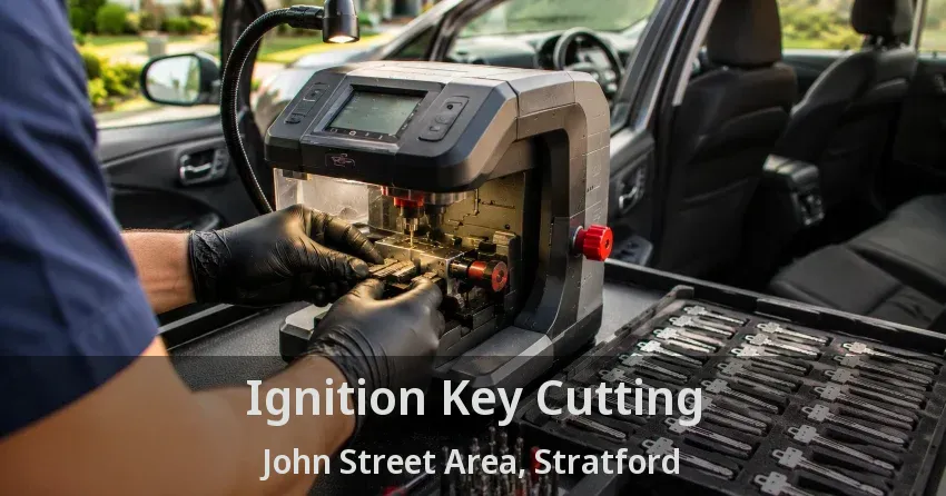 Ignition Key Cutting John Street Area, Stratford - ON