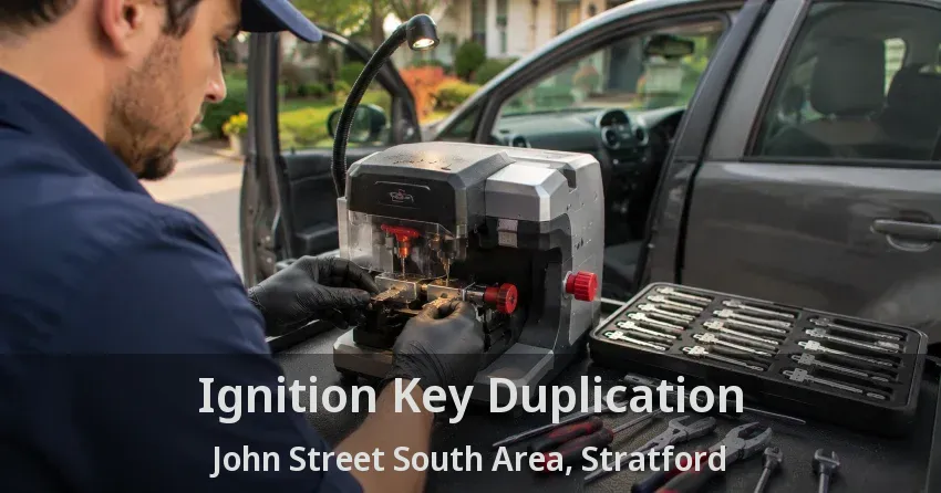 Ignition Key Duplication John Street South Area, Stratford - ON