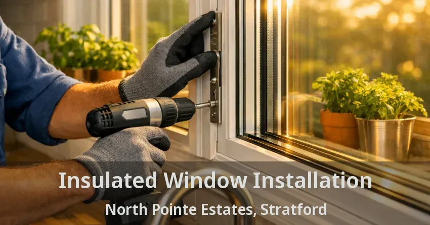 Insulated Window Installation North Pointe Estates, Stratford - ON