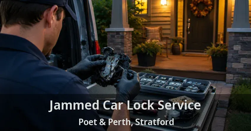 Jammed Car Lock Service Poet & Perth, Stratford - ON