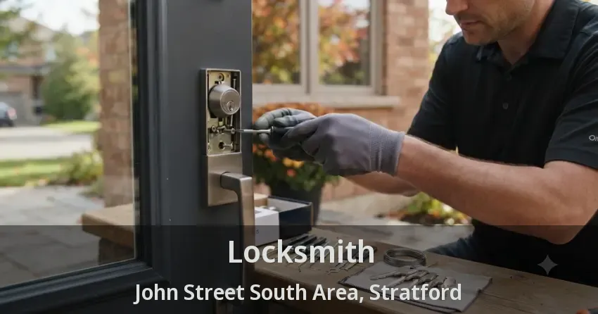 Locksmith John Street South Area, Stratford - ON