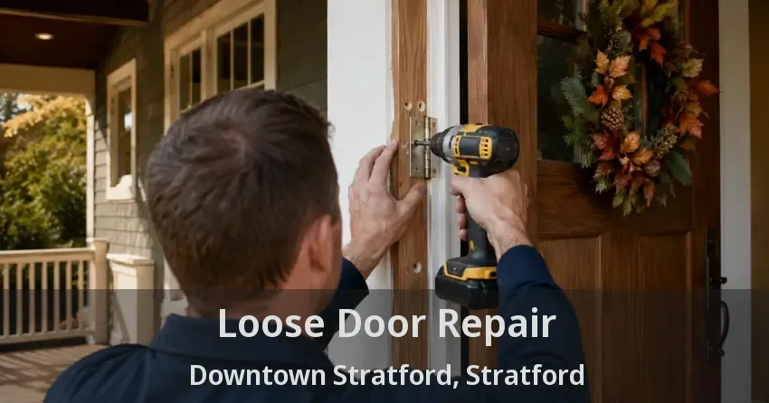 Loose Door Repair Downtown Stratford, Stratford - ON