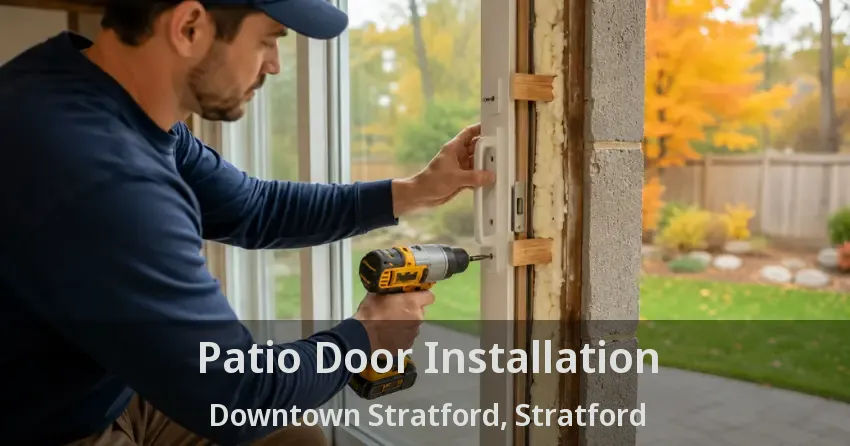 Patio Door Installation Downtown Stratford, Stratford - ON