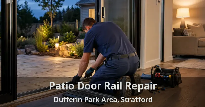 Patio Door Rail Repair Dufferin Park Area, Stratford - ON