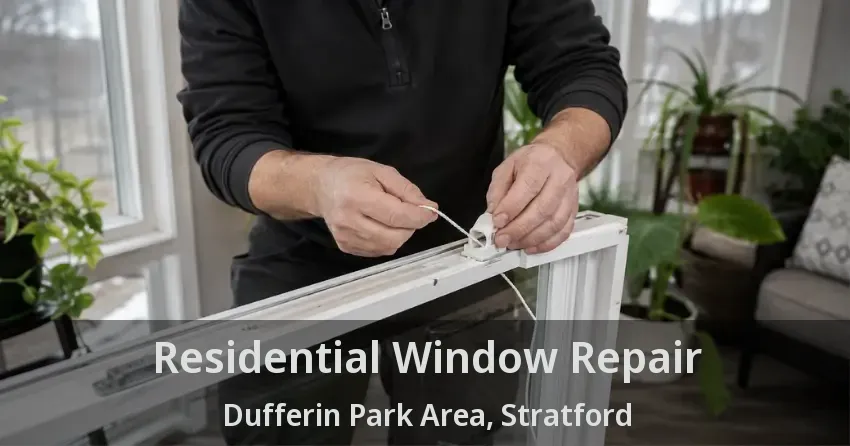 Residential Window Repair Dufferin Park Area, Stratford - ON