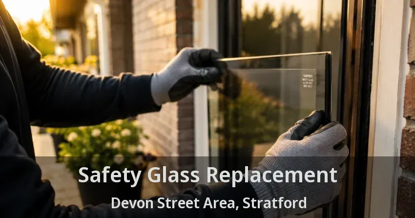 Safety Glass Replacement Devon Street Area, Stratford - ON