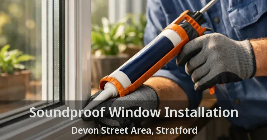 Soundproof Window Installation Devon Street Area, Stratford - ON