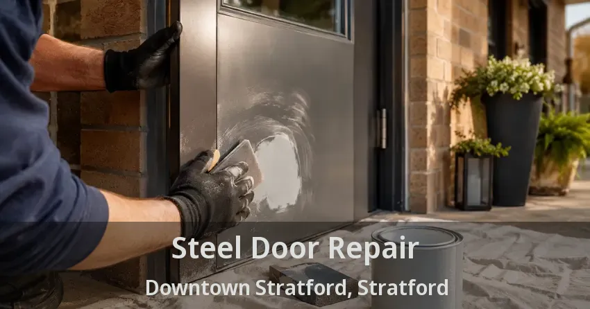 Steel Door Repair Downtown Stratford, Stratford - ON
