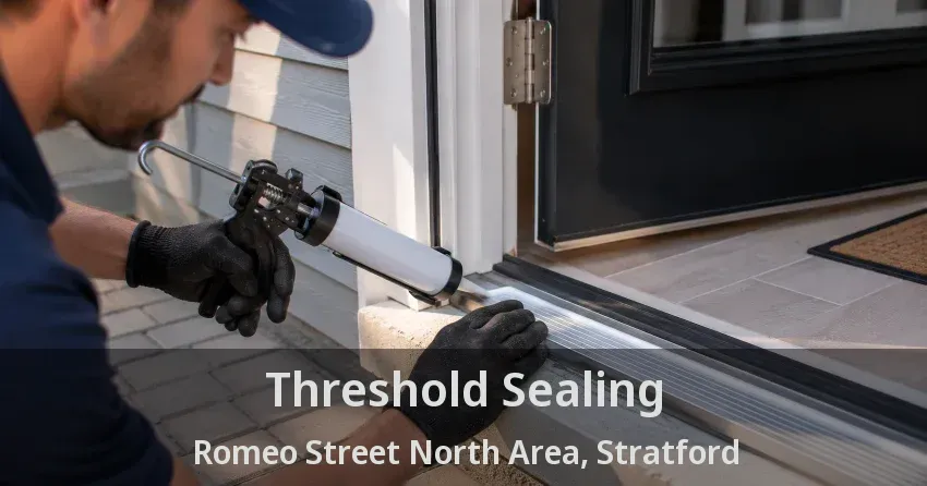 Threshold Sealing Romeo Street North Area, Stratford - ON