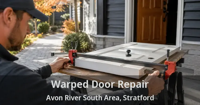 Warped Door Repair Avon River South Area, Stratford - ON