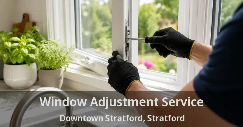 Window Adjustment Service Downtown Stratford, Stratford - ON