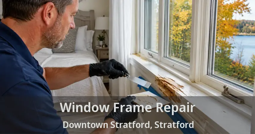 Window Frame Repair Downtown Stratford, Stratford - ON