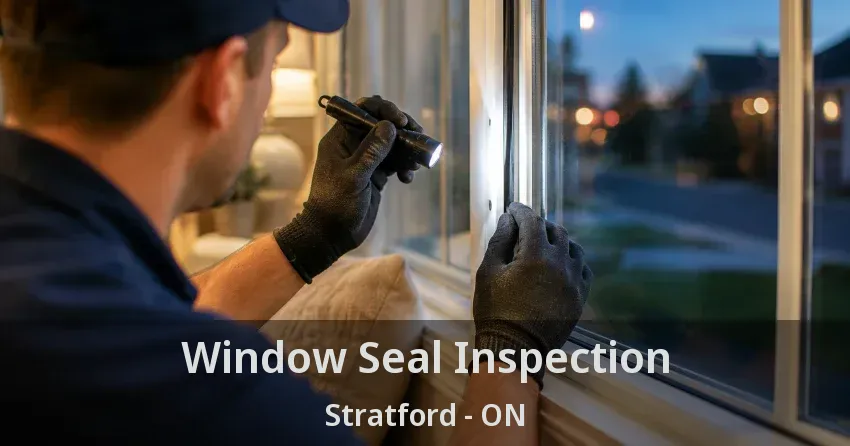 Window Seal Inspection Stratford - ON