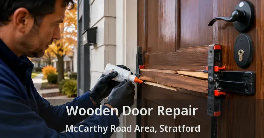 Wooden Door Repair McCarthy Road Area, Stratford - ON