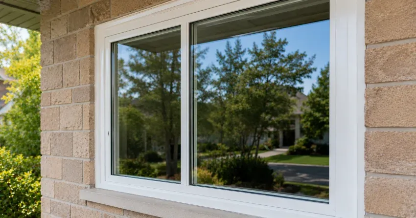 technician installing new insulated glass unit in window frame in Poet & Perth, Stratford