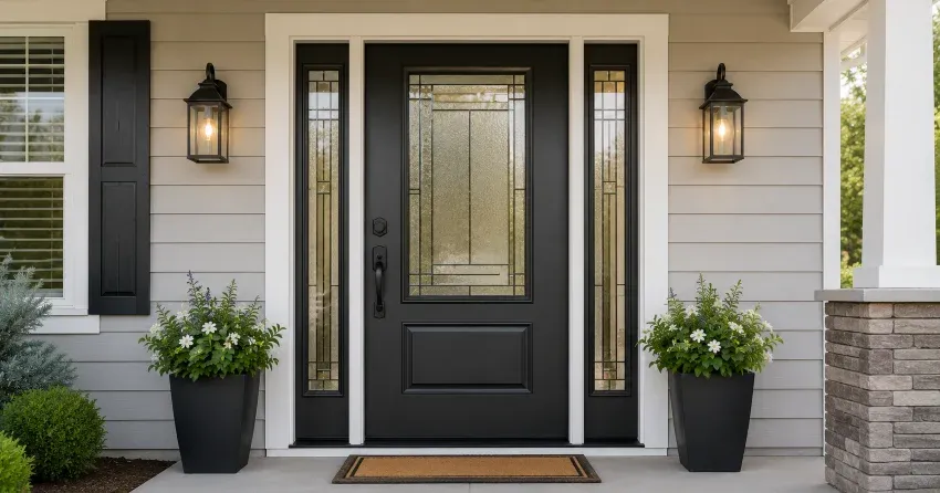 full door replacement installation in Stratford