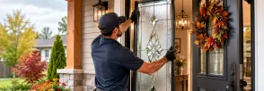Decorative Glass Installation Poet & Perth, Stratford