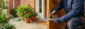 Wooden Door Repair McCarthy Road Area, Stratford